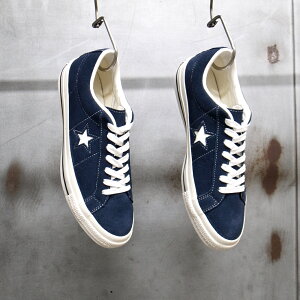 y CONVERSE / Ro[X z ONE STAR SUEDE / X^[ XG[h mNAVYn  {K㗝Xi