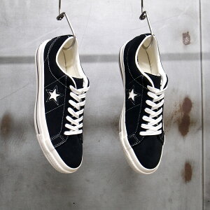 y CONVERSE / Ro[X z ONE STAR SUEDE / X^[ XG[h mBLACKn  {K㗝Xi