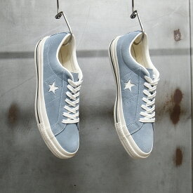 ［SALE30%OFF］【 CONVERSE / コンバース 】 ONE STAR SUEDE / ワンスター スエード ［LIGHT BLUE］ ◆ 日本正規代理店商品※返品交換不可 ※銀行振込とコンビニ決済でのお支払い不可
