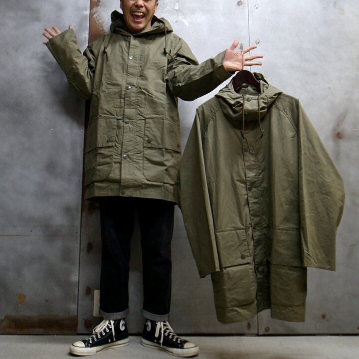楽天市場】【 Barbour / バブアー 】 OVERSIZE HOODED BEDALE HYBRID 