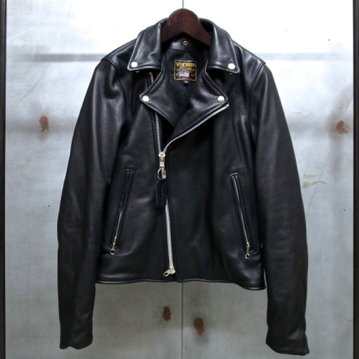 楽天市場】【 vanson / バンソン 】 C2C2D LEATHER RIDERS JACKET 