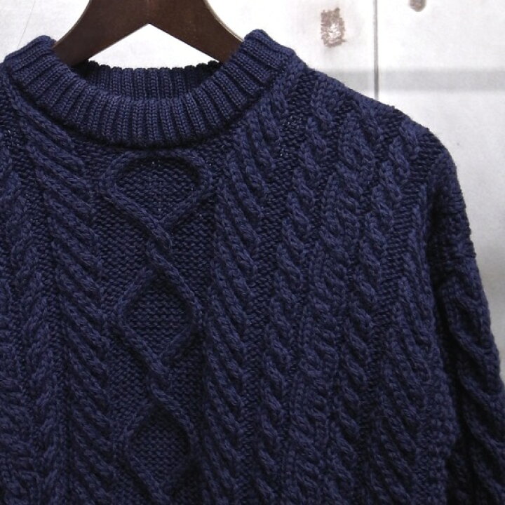 楽天市場】【 Guernsey WOOLLENS / ガンジーウーレンズ 】 GW1007 Crew 