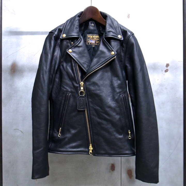 楽天市場】【 vanson / バンソン 】 C2C2D LEATHER RIDERS JACKET 