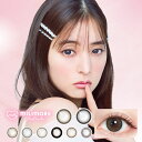 エバーカラーワンデー ミリモア カラコン ワンデー 度あり 新木優子 エバーカラー エバカラ EverColor 1day MILIMORE フチあり カラーコンタクト カラーコンタクトレンズ 度なし アイレ 10枚