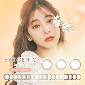 EYEGENIC(アイジェニック) 度なし カラーコンタクト カラーコンタクトレンズ 14.2mm 14.5mm 1ヶ月 1month 2枚 1ヶ月使い捨て マンスリー