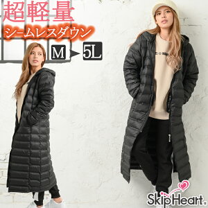 ベンチコート レディース ダウンコート ロング 冬 軽量 きれいめ コート アウター ダウン 超ロング ウィンドブレーカー ロングコート フード パーカー スポーツ アウトドア 黒 M L LL 3L 4L 5L 大