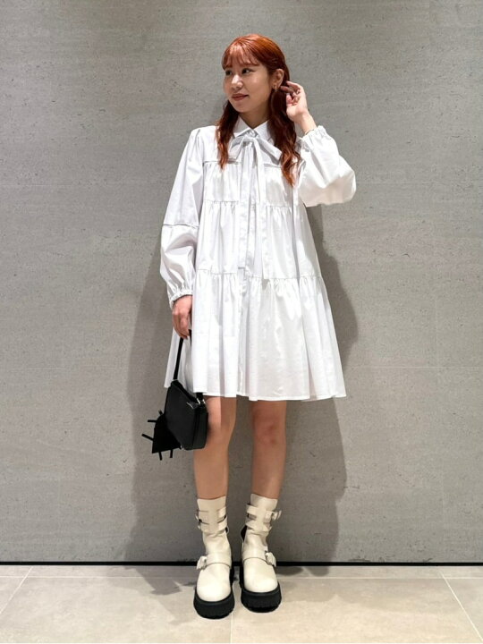 楽天市場】【SALE／50%OFF】レーストリムミニシャツワンピース LILY  