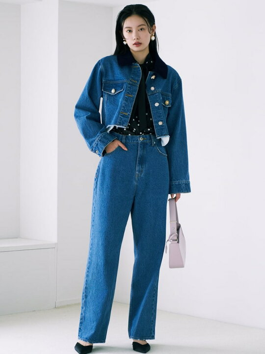 楽天市場】【SALE／50%OFF】[L.B CANDY STOCK]ショートデニム 