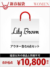 [2017新春福袋] LILY BROWN　／　1月1日から順次お届け LILY BROWN リリーブラウン 福袋・ギフト・その他 福袋 グレー【送料無料】[Rakuten Fashion]