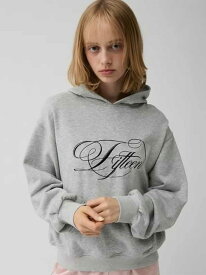 スクリプトスウェットトップス LILY BROWN リリーブラウン トップス カットソー・Tシャツ グレー レッド ネイビー【送料無料】[Rakuten Fashion]