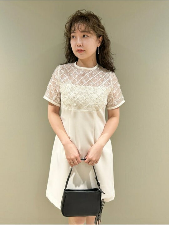 楽天市場】【SALE／50%OFF】[L.B CANDY STOCK]ビジューミニドレス LILY 