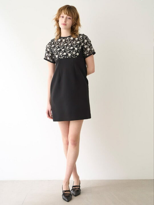 楽天市場】【SALE／50%OFF】[L.B CANDY STOCK]ビジューミニドレス LILY  