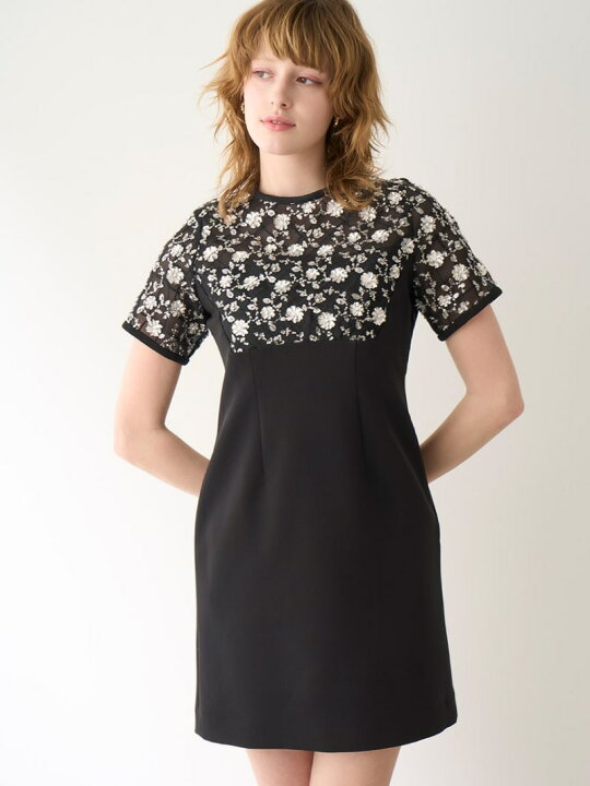 楽天市場】【SALE／50%OFF】[L.B CANDY STOCK]ビジューミニドレス LILY  