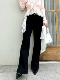 スリムストレートデニムパンツ LILY BROWN リリーブラウン パンツ その他のパンツ ブラウン ブラック【送料無料】[Rakuten Fashion]