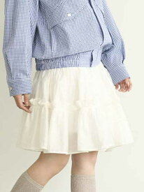 【SALE／50%OFF】2wayティアードスカート LILY BROWN リリーブラウン スカート ミディアムスカート ホワイト ブラック ブラウン【RBA_E】【送料無料】[Rakuten Fashion]