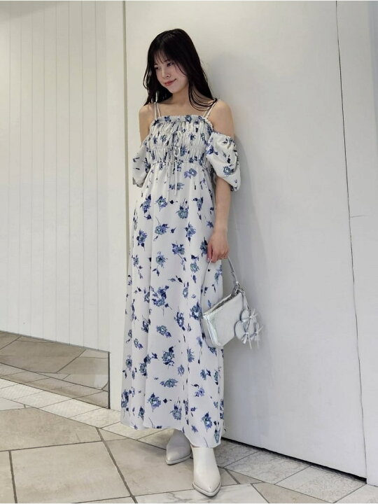 楽天市場】【SALE／40%OFF】2wayシャーリングワンピース LILY BROWN 