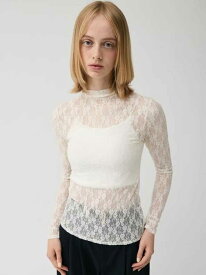 シアーベーシックカットトップス LILY BROWN リリーブラウン トップス カットソー・Tシャツ ブラウン ホワイト ブラック【送料無料】[Rakuten Fashion]
