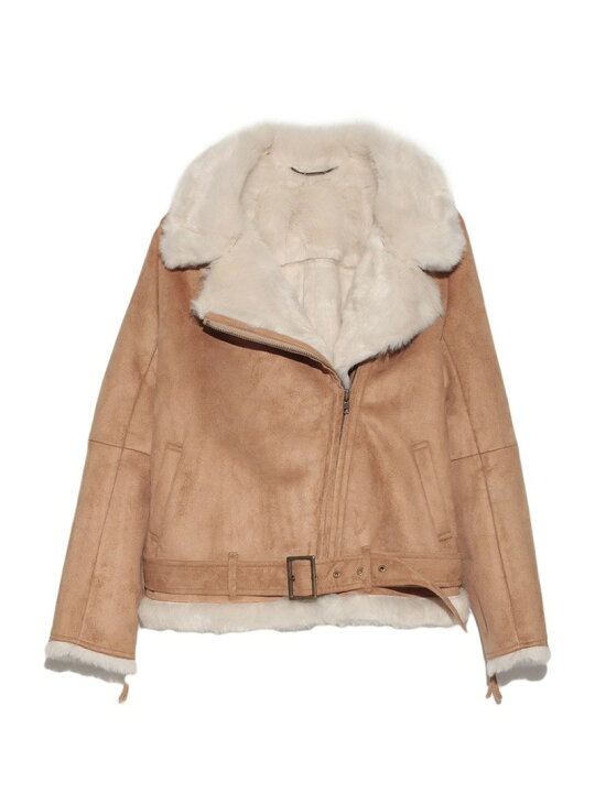 楽天市場】【SALE／40%OFF】フェイクムートンライダース LILY BROWN  