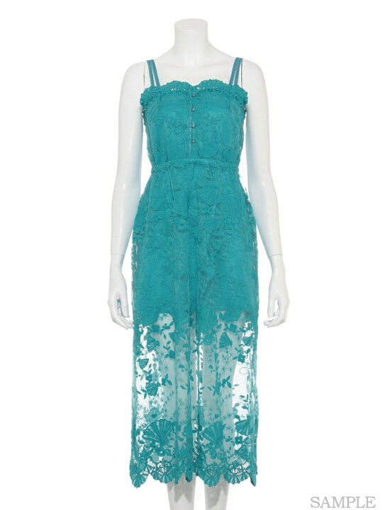 楽天市場 Sale 48 Off シェルレースドレス Lily Brown リリーブラウン ワンピース キャミワンピース ブルー ブラック ホワイト Rba E 送料無料 Rakuten Fashion Lily Brown リリーブラウン