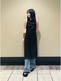 【SALE／50%OFF】[L.B CANDY STOCK]シャイニーワンピース LILY BROWN リリーブラウン ワンピース・ドレス ワンピース ブラック ブラウン ピンク【RBA_E】【送料無料】[Rakuten Fashion]