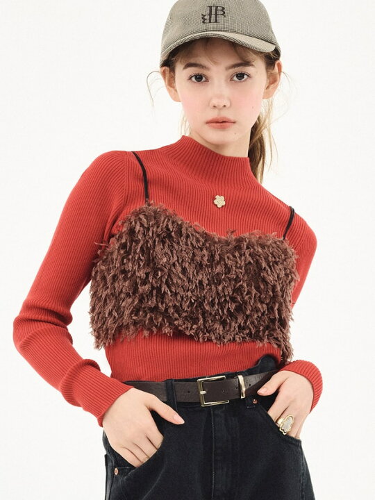 楽天市場】【LILY BROWN*MARY QUANT】ハイネックニット LILY BROWN 