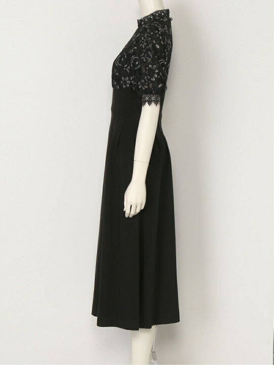 楽天市場】【SALE／45%OFF】ラメレースビジューワンピース LILY BROWN  