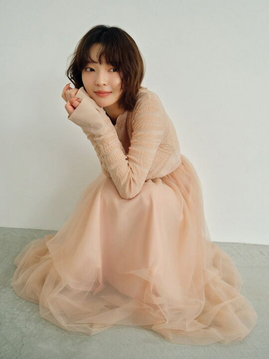 楽天市場】【SALE／50%OFF】ボリュームチュールニットワンピース LILY  
