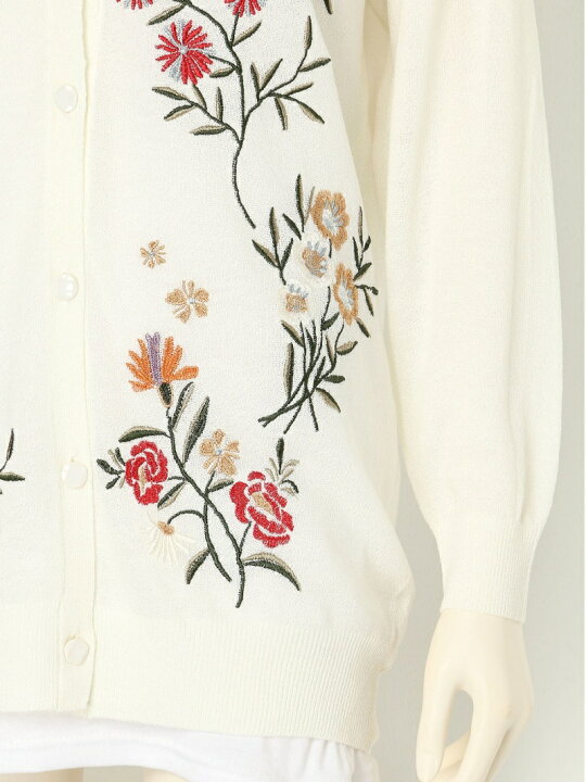 楽天市場】【SALE／45%OFF】刺繍ニットカーディガン LILY BROWN リリー 