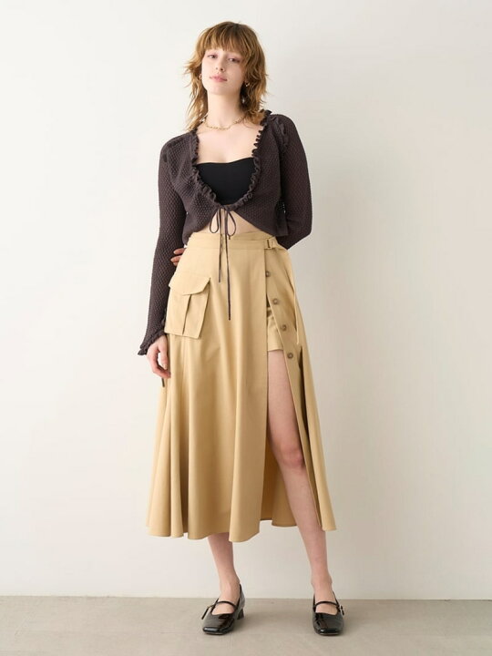 楽天市場】【SALE／30%OFF】ドロストミニフリルカーディガン LILY 