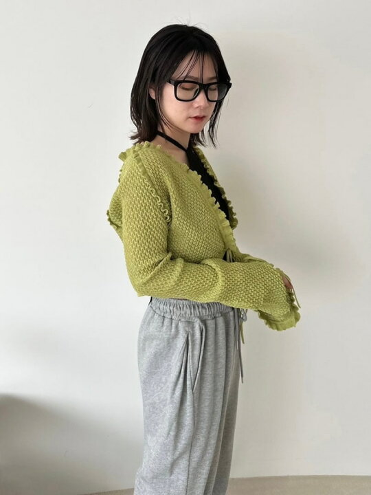 楽天市場】【SALE／30%OFF】ドロストミニフリルカーディガン LILY 