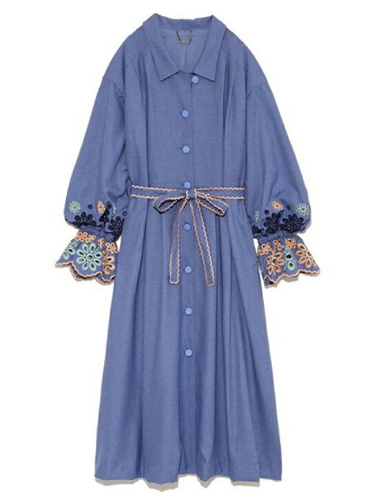 楽天市場】【SALE／45%OFF】カットワークコート LILY BROWN リリー  