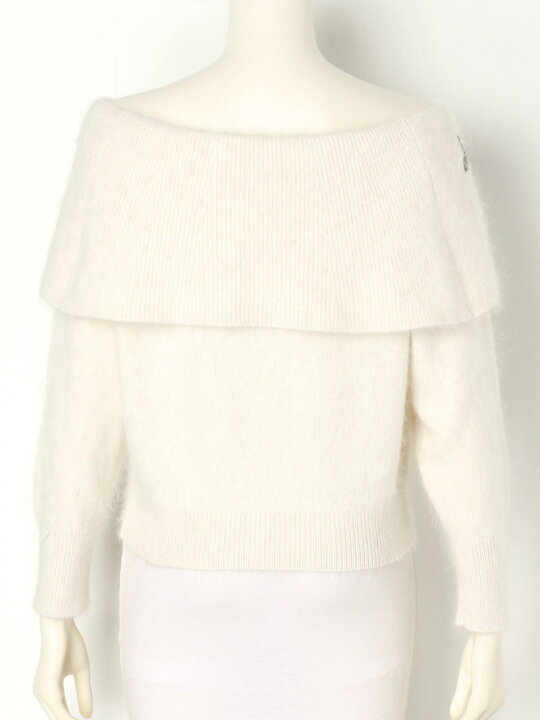 楽天市場】【SALE／40%OFF】刺繍オフショルニット LILY BROWN リリー  