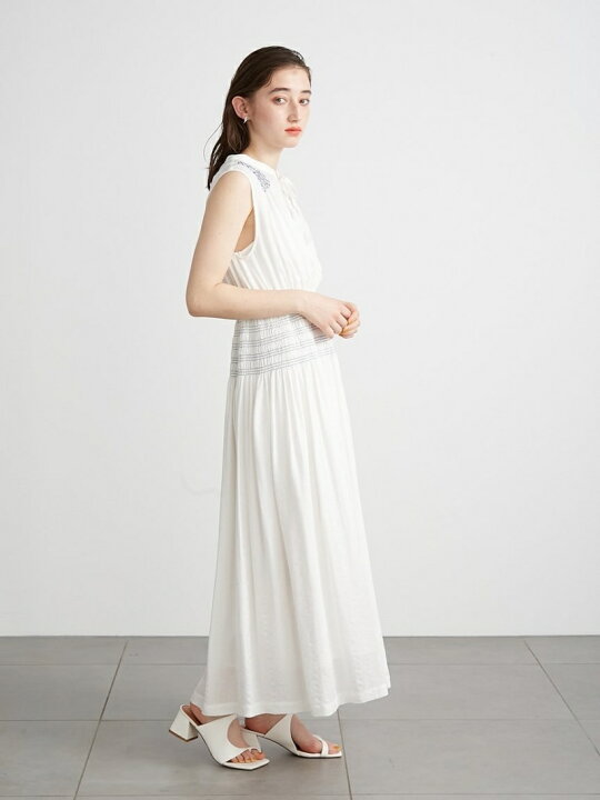楽天市場】【SALE／40%OFF】ジャガードスモッキングワンピース LILY  