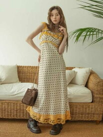 【SALE／40%OFF】レーストリムサテンワンピース LILY BROWN リリーブラウン ワンピース・ドレス ワンピース ブラック ブラウン【RBA_E】【送料無料】[Rakuten Fashion]