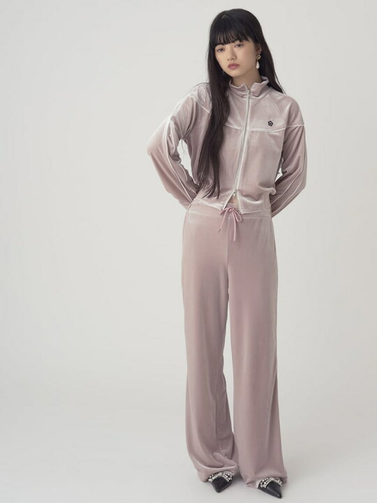 楽天市場】【SALE／50%OFF】【LILY BROWN*MARY QUANT】ベロアトラック 