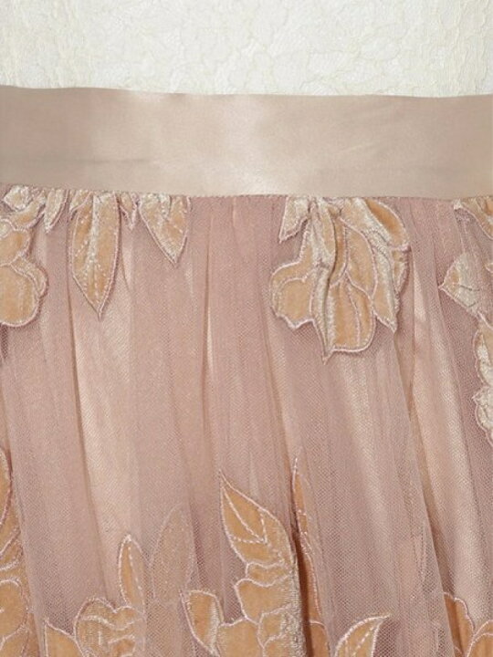 楽天市場】【SALE／40%OFF】ベロア刺繍ヘムラインスカート LILY BROWN  