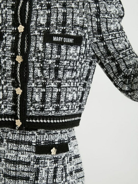 楽天市場】【LILY BROWN*MARY QUANT】ツイードニットカーディガン LILY 