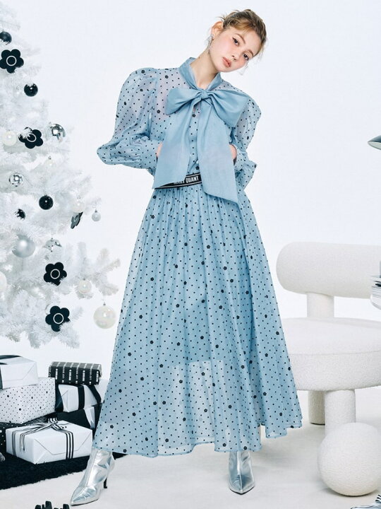 楽天市場】【LILY BROWN*MARY QUANT】デイジードットスカート LILY  