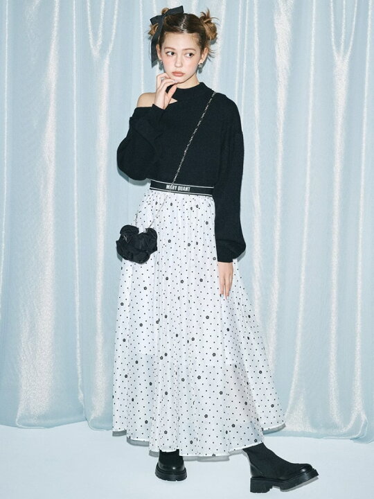 楽天市場】【LILY BROWN*MARY QUANT】デイジードットスカート LILY 