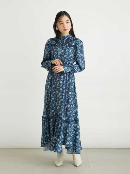 楽天市場】【SALE／50%OFF】花柄ラインワンピース LILY BROWN リリー  