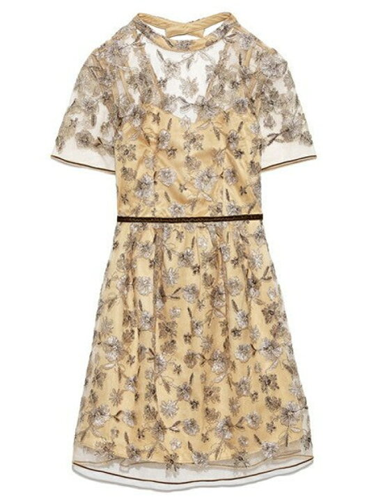 楽天市場】【SALE／40%OFF】お花コードレースワンピース LILY BROWN 