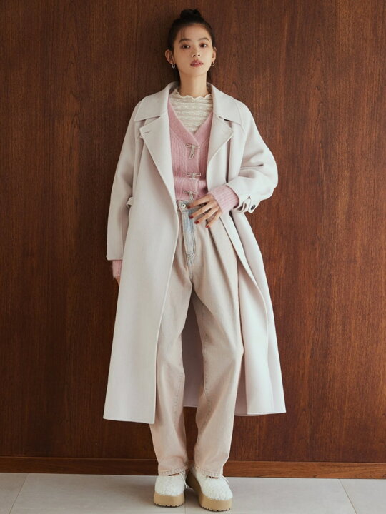 楽天市場】【SALE／40%OFF】リバーロングコート LILY BROWN リリー  