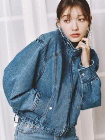【SALE／50%OFF】バルーンジップブルゾン LILY BROWN リリーブラウン トップス その他のトップス ブラウン ブラック【RBA_E】【送料無料】[Rakuten Fashion]