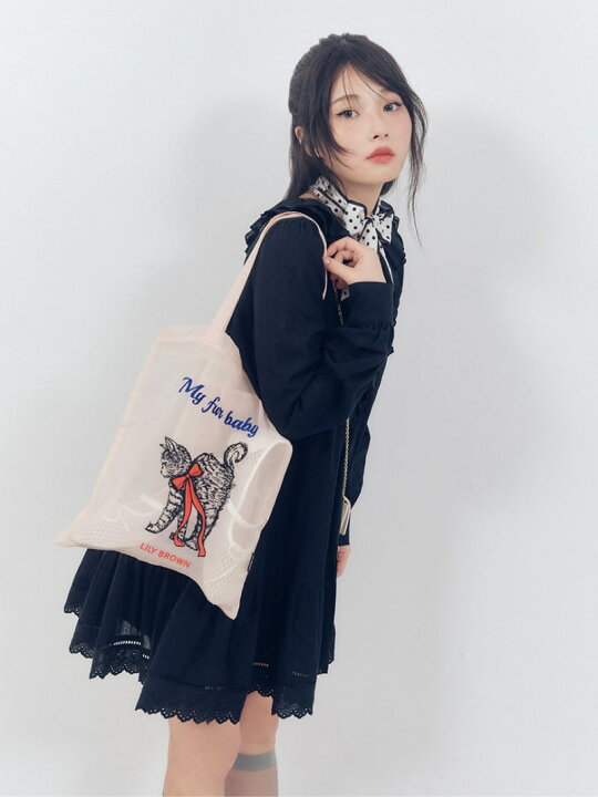 楽天市場】【SALE／50%OFF】コットンレースミニワンピース LILY BROWN 