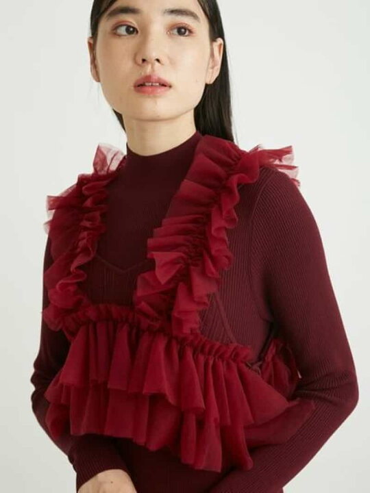 楽天市場】【SALE／50%OFF】【WEB限定カラー】フリルビスチェセット  