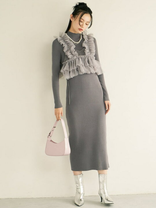 楽天市場】【SALE／50%OFF】【WEB限定カラー】フリルビスチェセット  