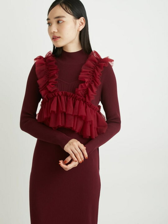 楽天市場】【SALE／50%OFF】【WEB限定カラー】フリルビスチェセット  