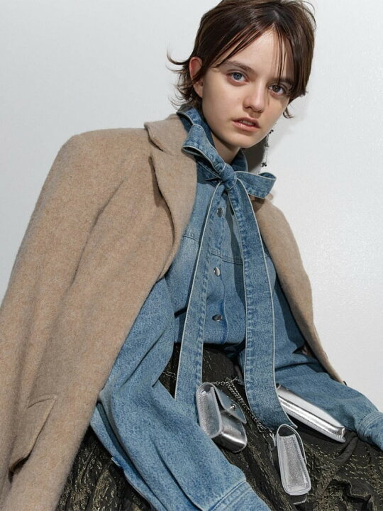 楽天市場】【SALE／40%OFF】バリエーションボウタイシャツ LILY BROWN 