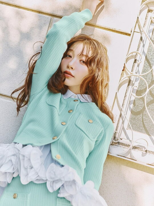 楽天市場】【SALE／50%OFF】コットンニットジャケット LILY BROWN 
