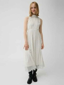 シフォンアメスリワンピース LILY BROWN リリーブラウン ワンピース・ドレス ワンピース ホワイト ブラウン ネイビー【送料無料】[Rakuten Fashion]